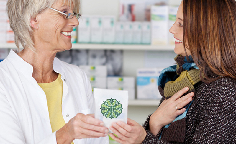 Campaña navideña de marketing farmacéutico