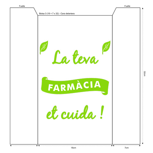 bolsas papel standard farmacia