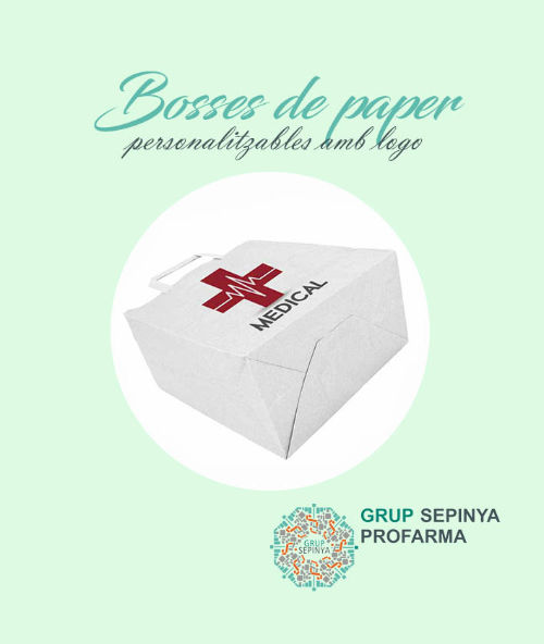 bolsas papel farmacia